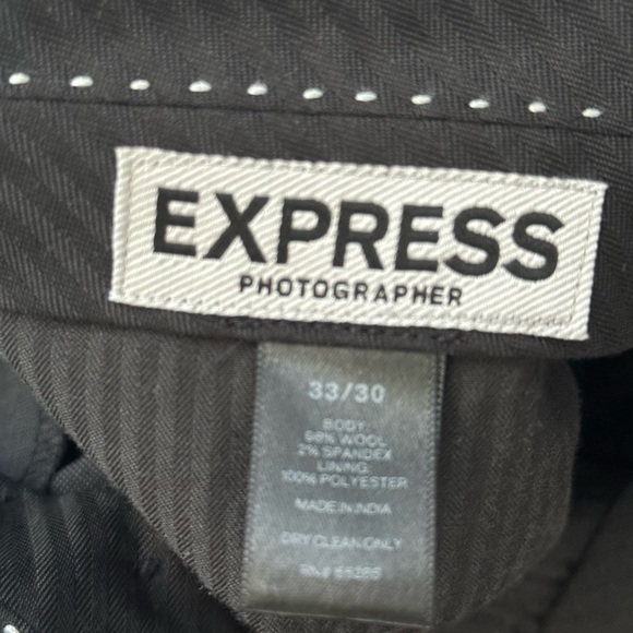 Express Charcoal Jacket & Pant Suit - Picture 5 of 6